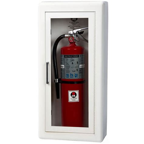 semi recessed fire extinguisher